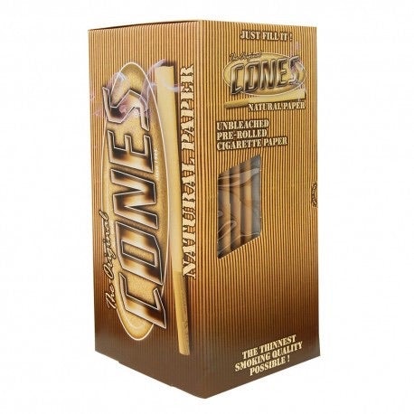 Cones king size natural brown 1.000 units