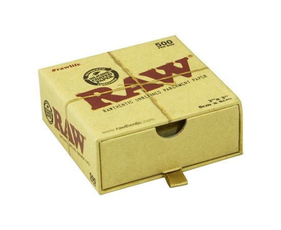 Raw Parchment 8 x 8cm 500uds