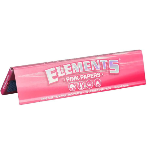 Papel Elements Rosa King Size Slim – Ultra Fino, Natural y Combustión Lenta Papel Elements Rosa King Size Slim – Ultra Fino, Natural y Combustión Lenta