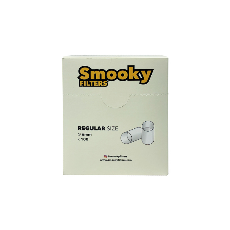 Smooky Filters Regular Size 6 mm – 100 unidades Smooky Filters Regular Size 6 mm – 100 unidades