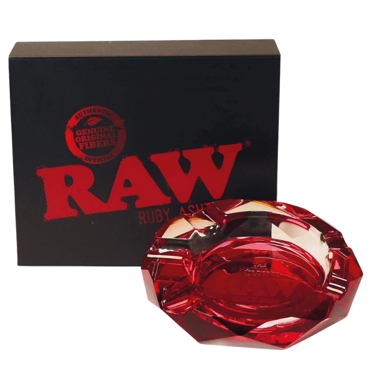 Cenicero RAW de cristal premium – Red Cenicero RAW de cristal premium – Varios colores
