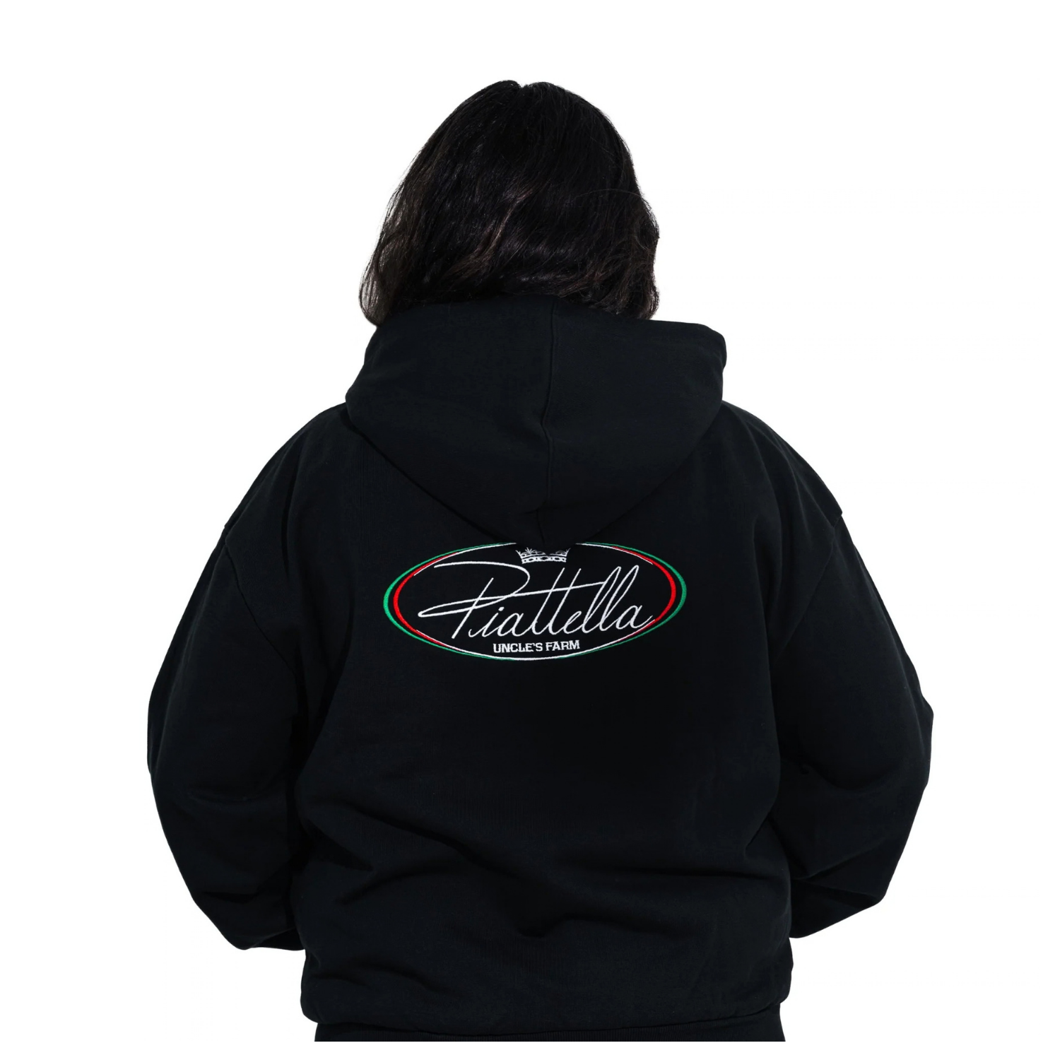 Piattella Zip Hoodie Uncle’s Farm trasera Piattella Zip Hoodie Uncle’s Farm | Sudadera Oversize