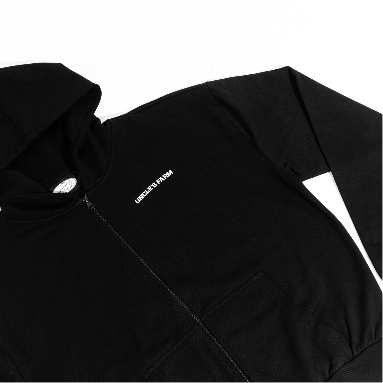 Piattella Zip Hoodie Uncle’s Farm frontal Piattella Zip Hoodie Uncle’s Farm | Sudadera Oversize