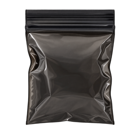 Bolsa Ziplock Negra 55 × 65 mm