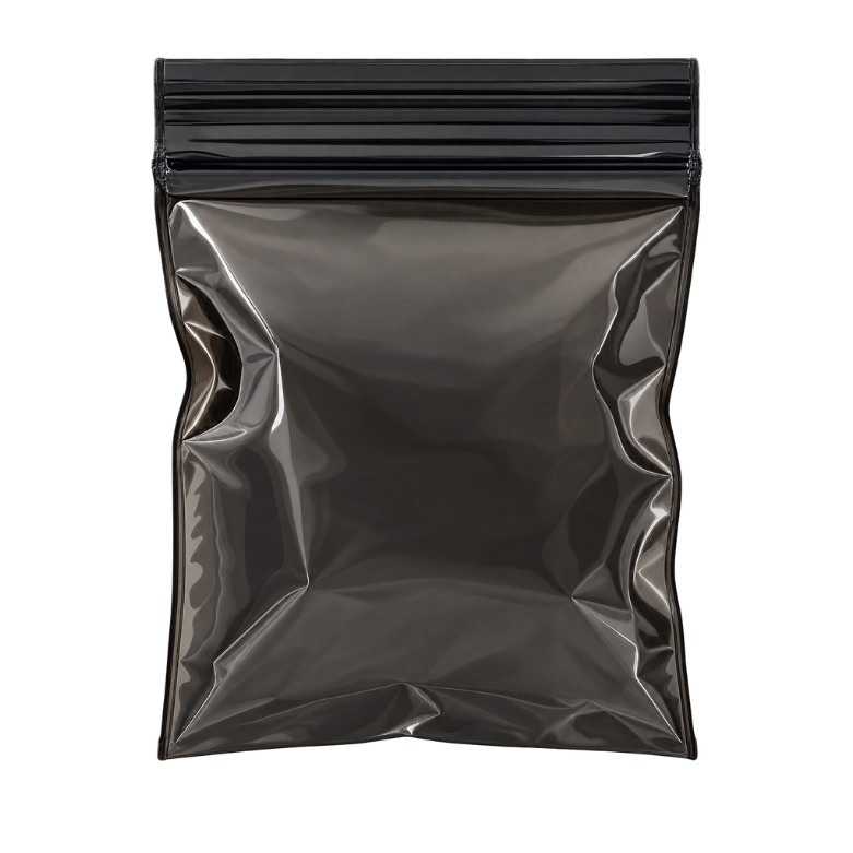 Bolsa Ziplock Negra 55 × 65 mm Bolsa Ziplock Negra 55 × 65 mm
